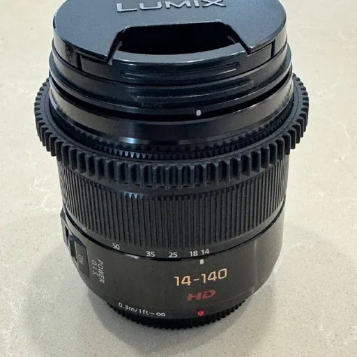Объектив Panasonic Lumix 14-140, ND фильтр, переходное кольцо