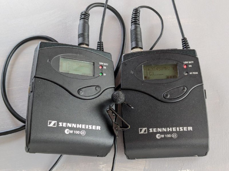 Петличный микрофон Sennheiser ew100 g3 1