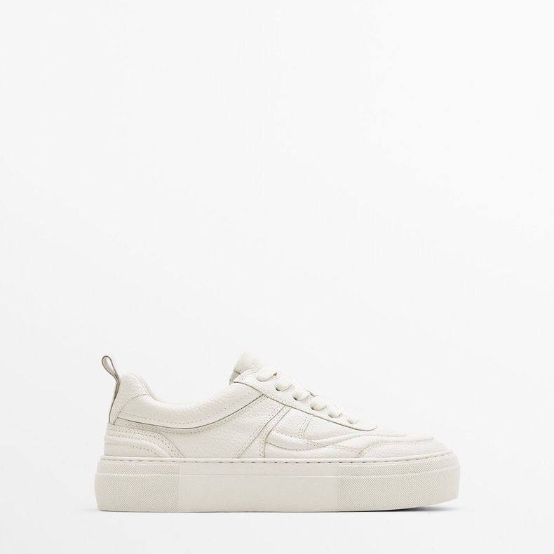 Кеды Massimo Dutti кожаные, 37 размер 4