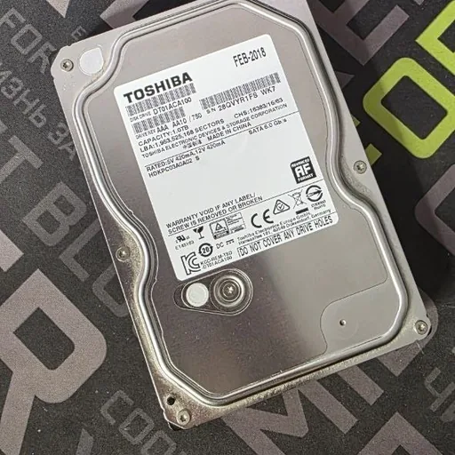 HDD 1TB, SSD 120GB Kingston