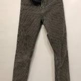 Черные джинсы Zara, полосатые джинсы 1