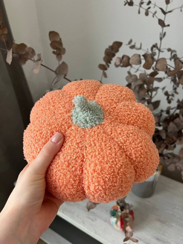 Игрушка пингвин в капюшоне, тыква 5