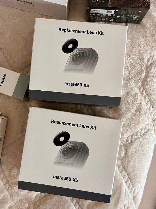 Heavy Duty Clamp, Replacement Lens Kit, ND32 Filter для Insta360 X5 2