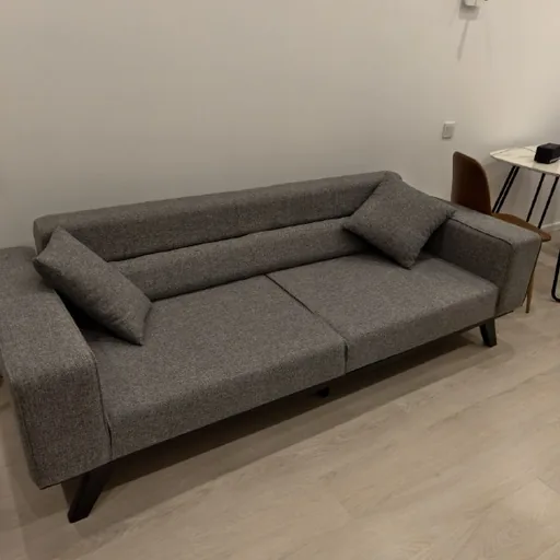 Sofa and armchair