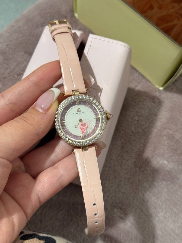 Часы с кристаллами Swarovski 4