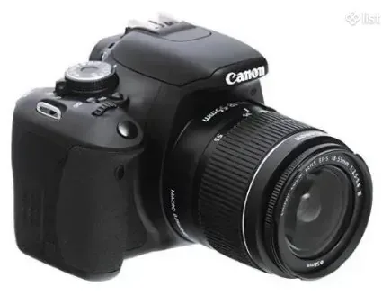 Фотоаппарат Canon EOS 600D с объективом EFS 18-55 mm