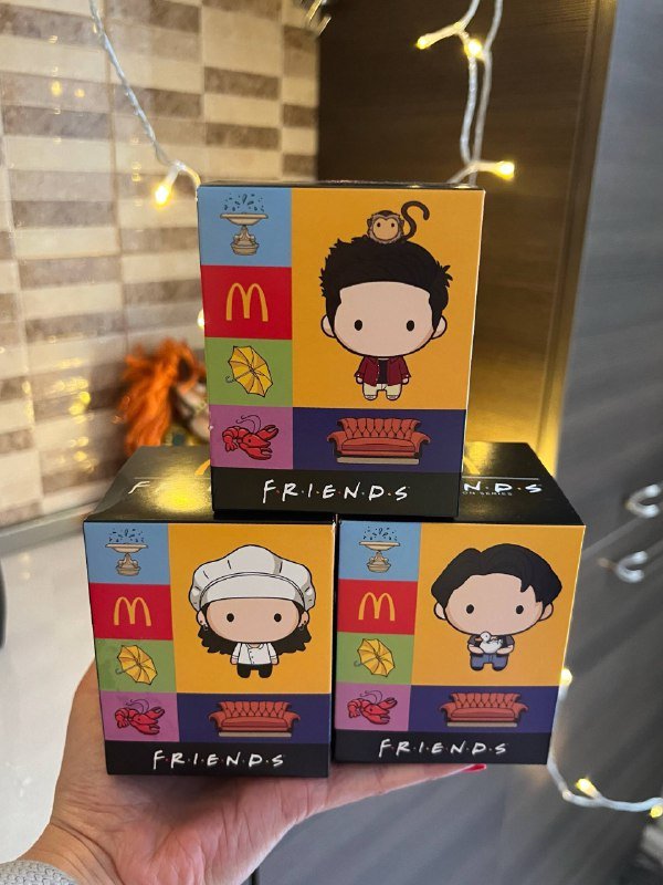 Коллекционные фигурки Friends Рейчел и другие