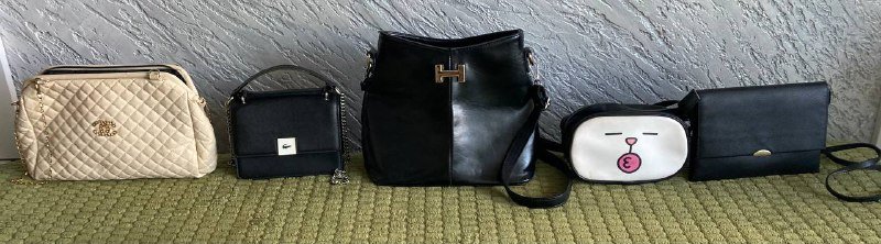 Женские сумочки Louis Vuitton, Chanel, H&M, кожзам, кожа 7