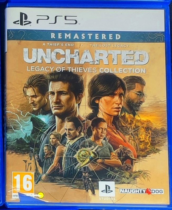 Игры для PS4 и PS5 Uncharted, Hitman, Call of Duty, WWE 2K23, FC24, The Callisto Protocol 1