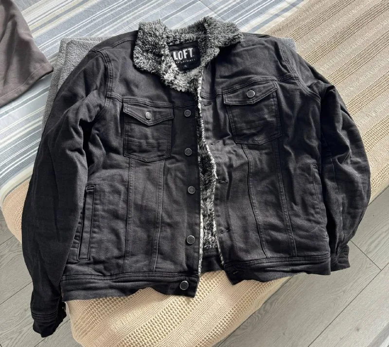 Теплая джинсовка и толстовка Loft XL 1