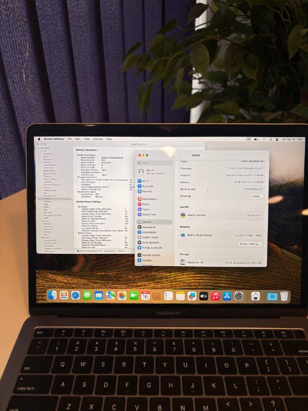 Macbook Air 2018 i5 8/128GB 2