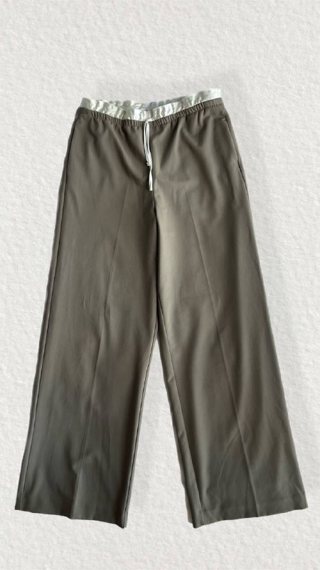 Брюки ZARA стильные свободные прямого кроя