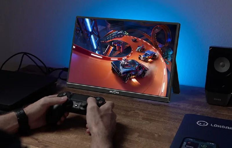Переносной монитор 14" FHD IPS Type-C Mini HDMI 1