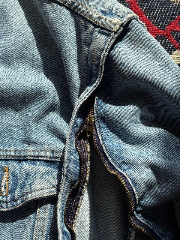 Джинсовка с отстегивающимися рукавами 2