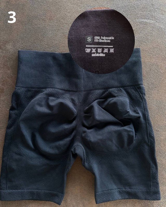 Топ-бандо, велосипедки, кроп-топ с длинным рукавом XS-S 6