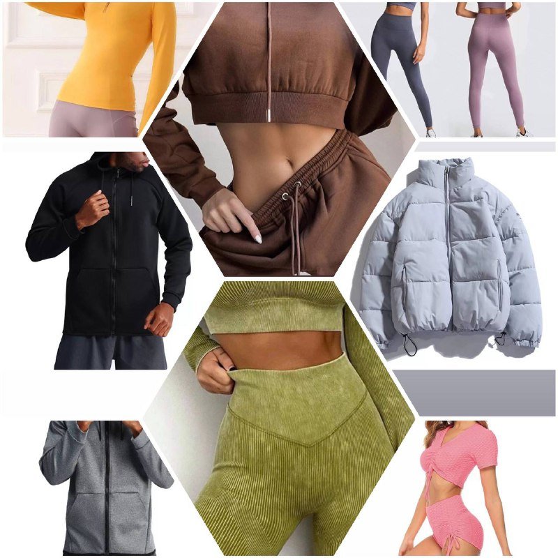 Спортивные костюмы, лосины, кофты, пуховик