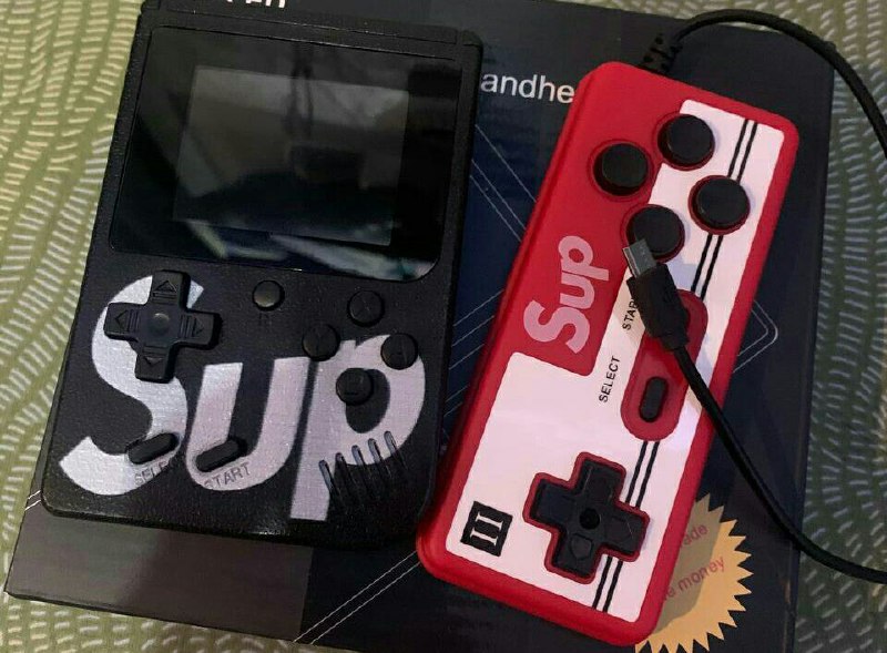 Портативная игровая приставка Sup Game Box, геймпад