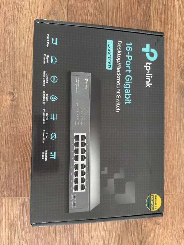 TP-Link TL-SG1016D коммутатор 1