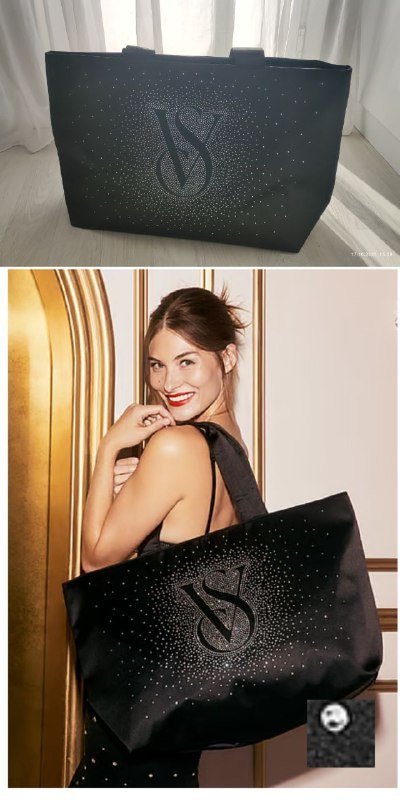 Большая сумка Victoria Street со стразами