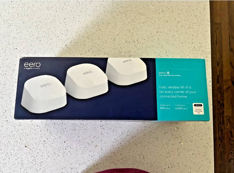 Amazon eero 6 Mesh Wi-Fi система (3 устройства) Wi-Fi 6 3