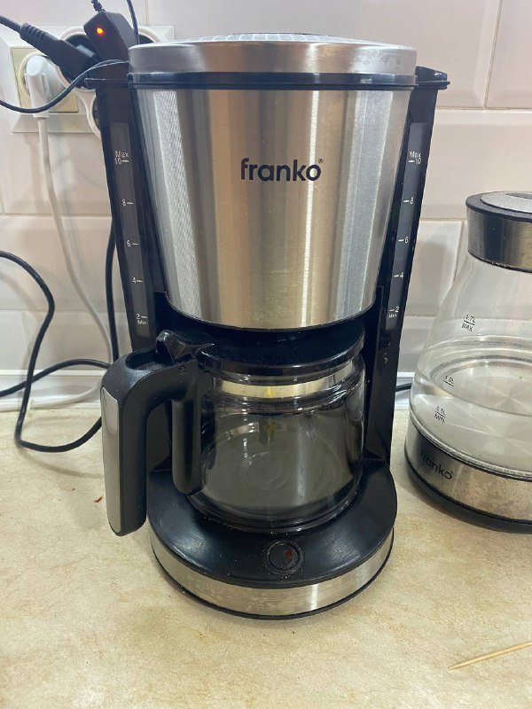 Капельная кофеварка Franko с фильтрами