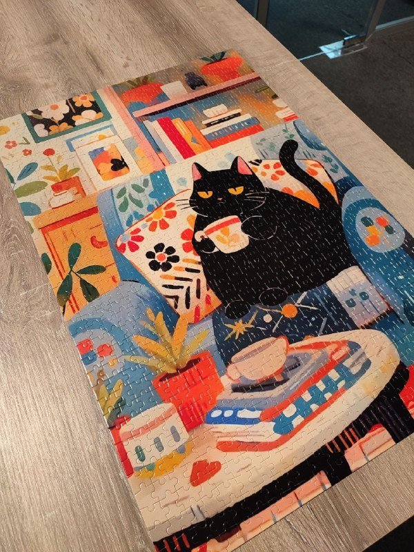 Пазл кот 1000 шт