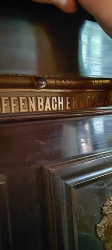 Пианино Offenbacher 1894 года 2