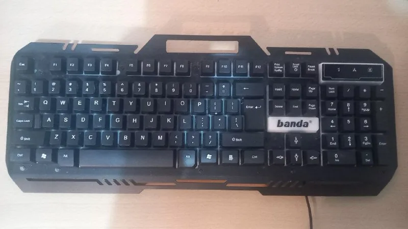 Проводная USB клавиатура banda KM-77 1