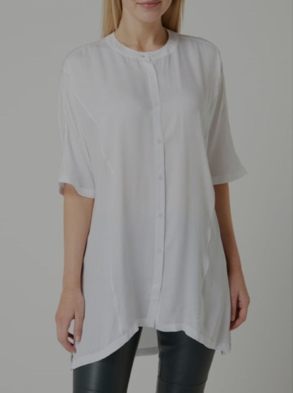 Блуза Karo Kauer белая оверсайз L–XL 5