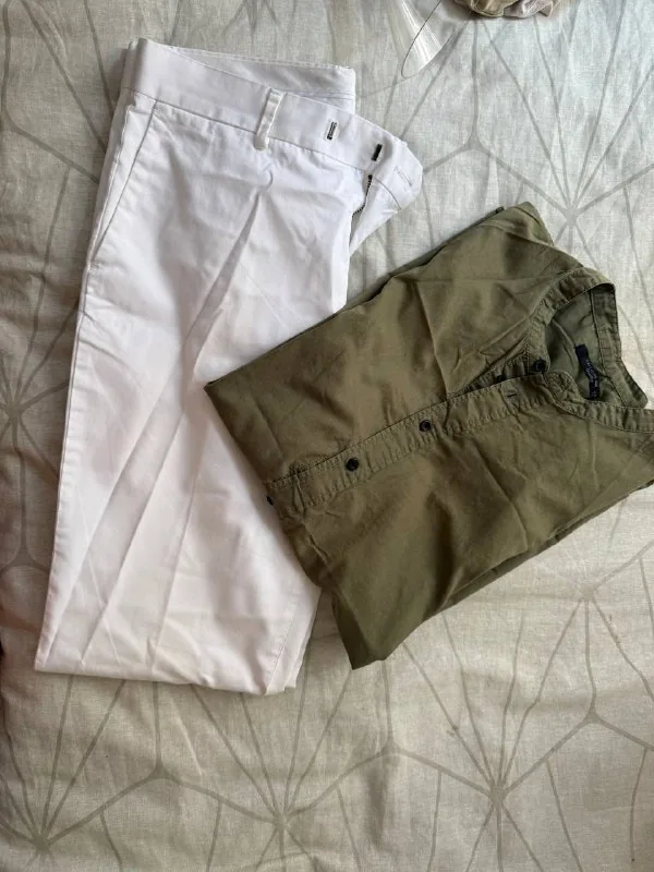 Мужские брюки H&M, рубашка Waikiki 1
