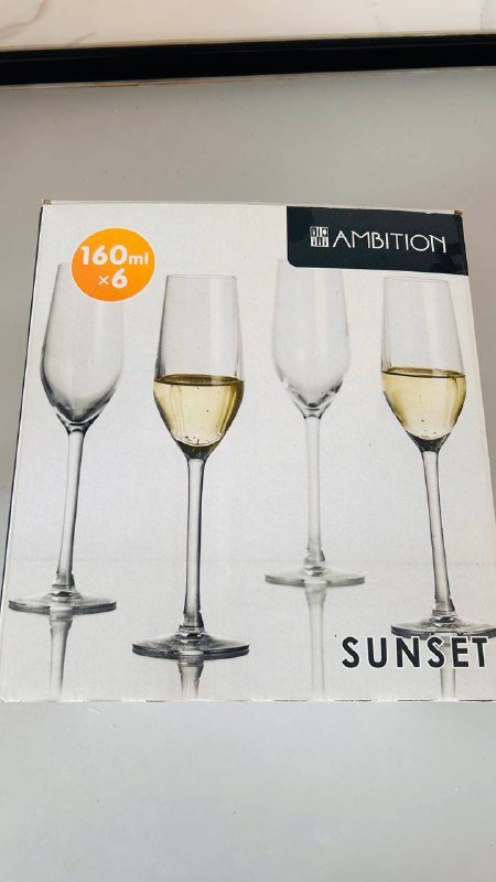 Набор бокалов для шампанского