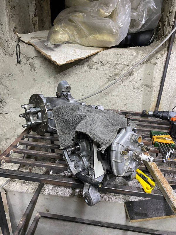 Derbi GP1 мопед, двигатель Hiper 2, тюнинг, водяное охлаждение 7