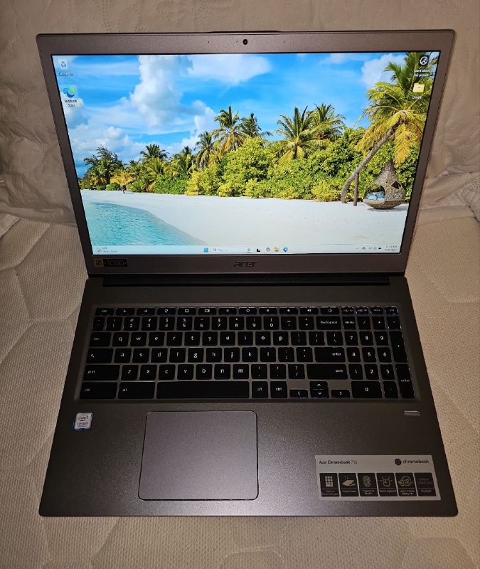 Ноутбук Acer Chromebook 715 CB715-1W-59YQ 15.6" FullHD IPS Core i5 16GB RAM 64GB eMMC