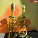 Стеклянные подсвечники, 9 шт. 2