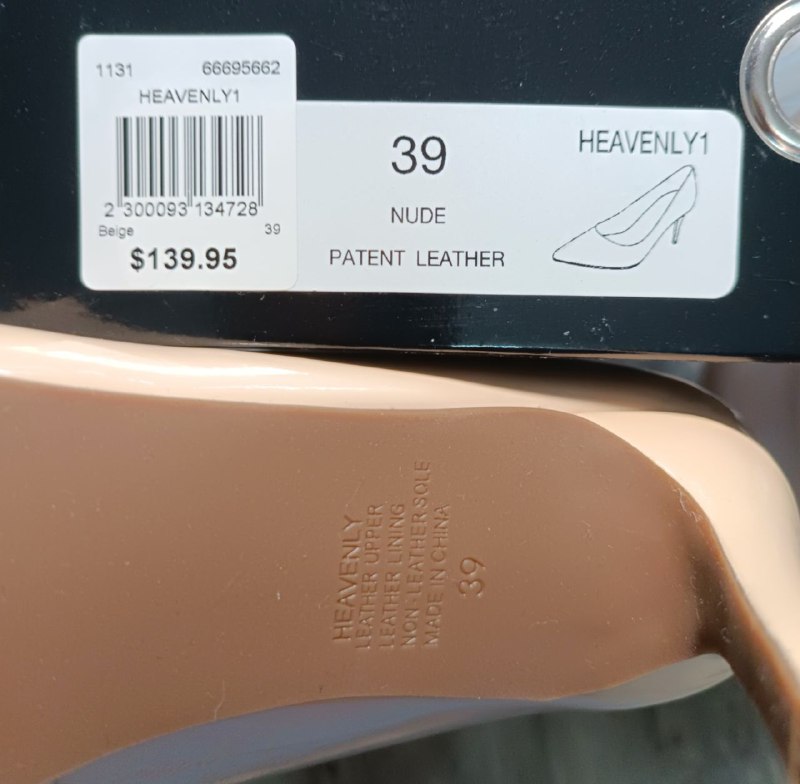 Новые элегантные туфли Basque Heavenly One 4