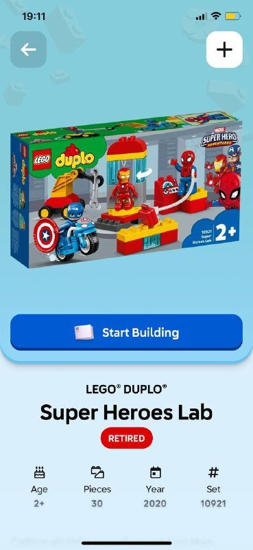 Коробка с Лего Дупло, железная дорога и детали 5