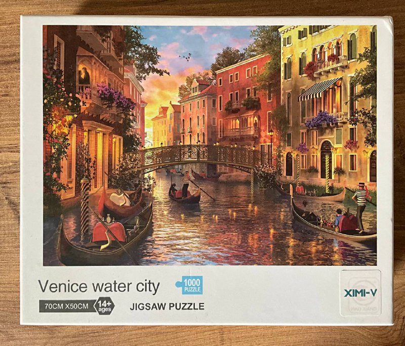 Пазлы 1000, 3000 и деревянные 600 деталей 6