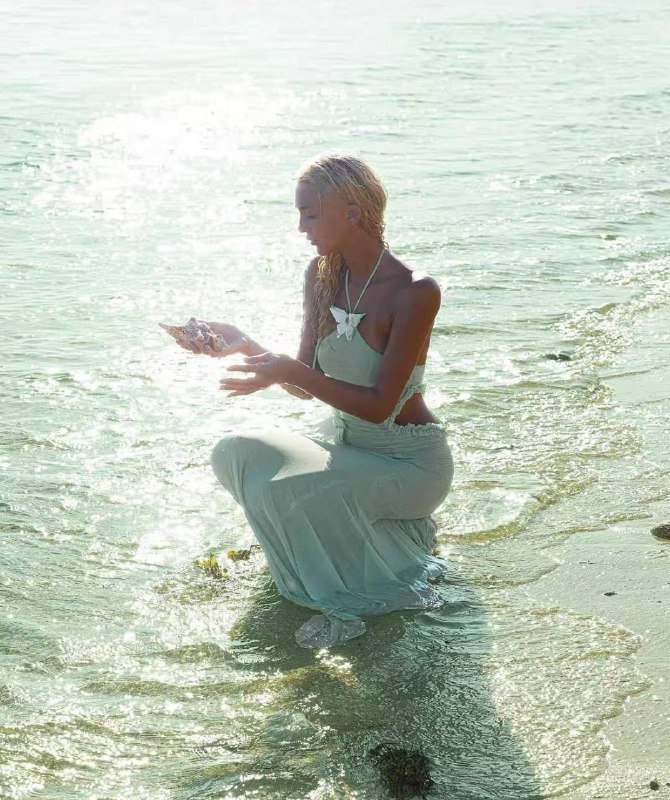 Новое платье размер M-S светлое 3