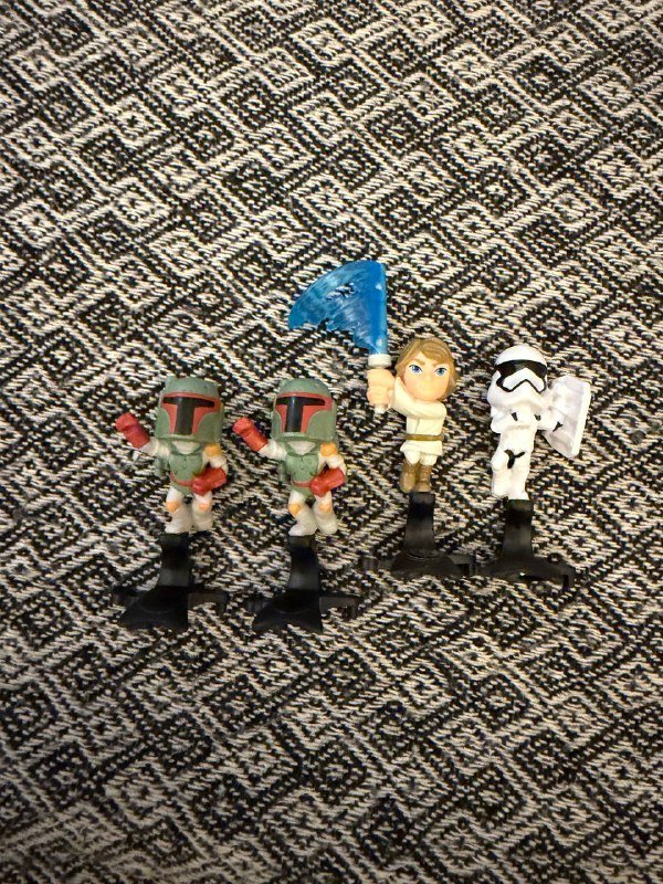 Kinder Star Wars фигурки повторки