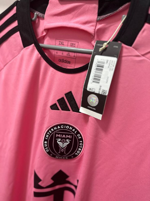 Adidas Real Madrid 24/25 Long Sleeve Home Jersey, Adidas Inter Miami CF 24/25 Home Jersey 5