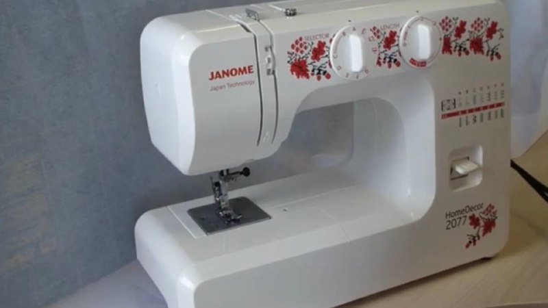 Швейная машинка Janome Home Decor 2077