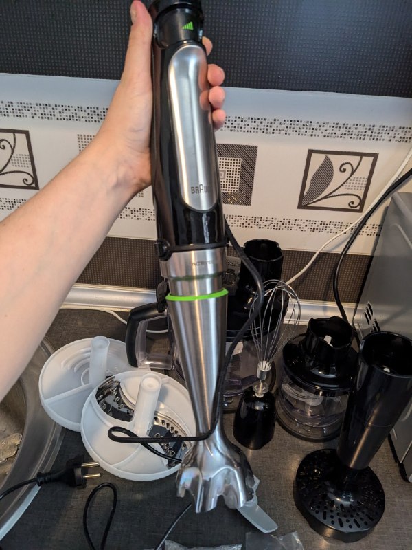 Блендер Braun MultiQuick 7 с насадками 2