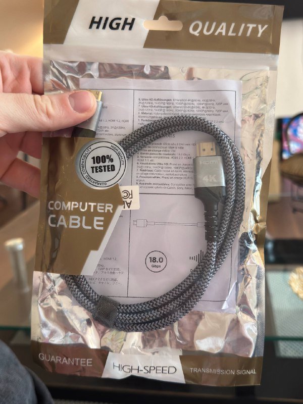 Кабель HDMI-mini HDMI