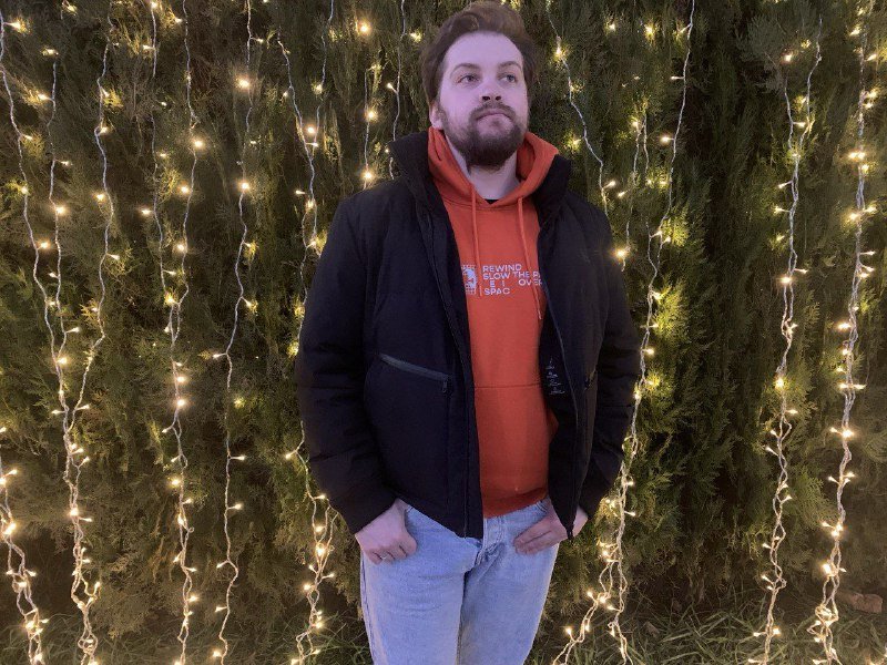 Зимняя мужская куртка Calvin Klein