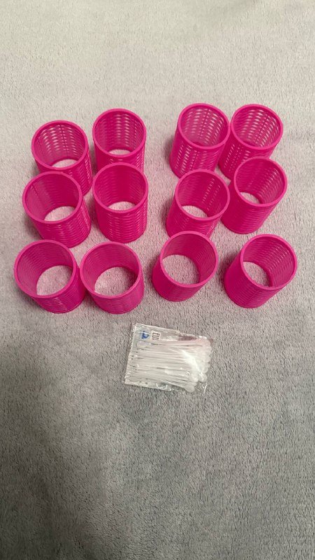 Бигуди, диаметр 5 см, с закрепителями