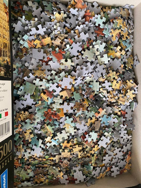 Пазл 1000 деталей Вавилонская башня 2