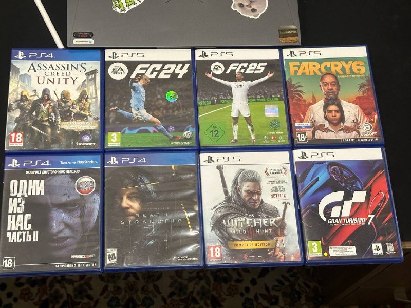 Игры на PS4 и PS5