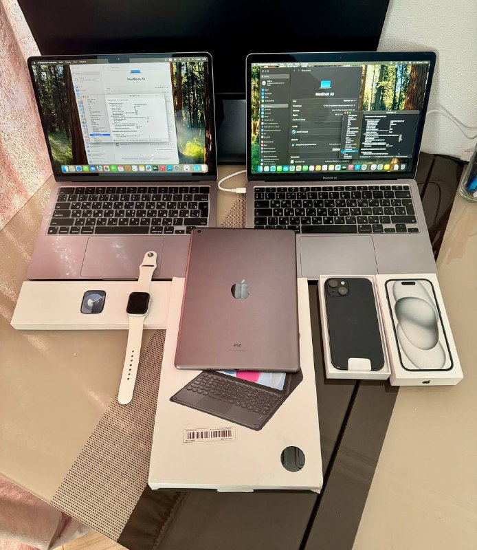 iPad 8 32GB, AirPods Max 1, MacBook Air 2020 i5