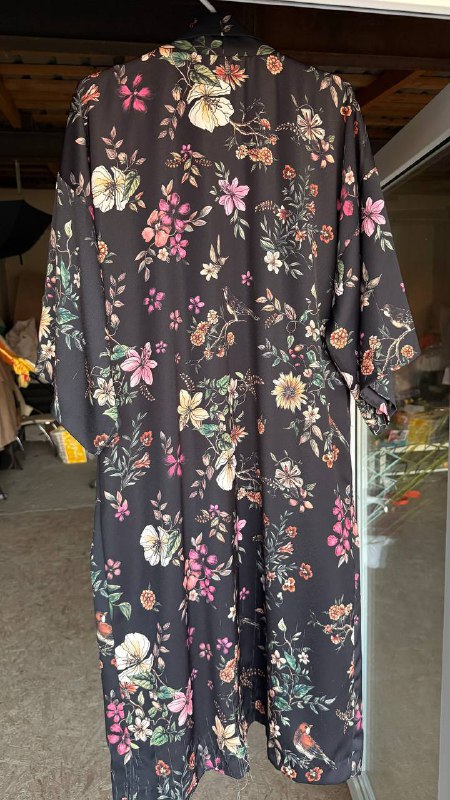 Коричневый плащ Zara, Накидка-кимоно Incity M