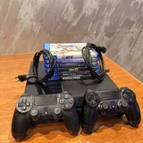 PlayStation 4, 2 геймпада, игры 3
